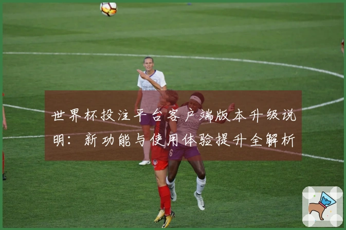 世界杯投注平台客户端版本升级说明：新功能与使用体验提升全解析