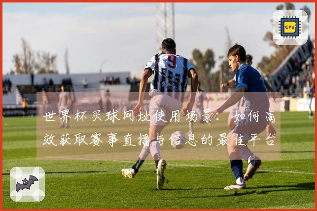 世界杯买球网址使用场景：如何高效获取赛事直播与信息的最佳平台体验