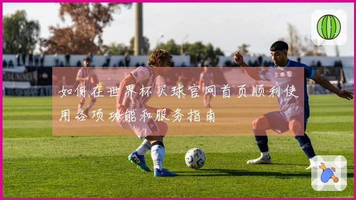如何在世界杯买球官网首页顺利使用各项功能和服务指南